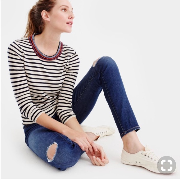 J. Crew Sweaters - J.crew Tippi beaded sweater XS